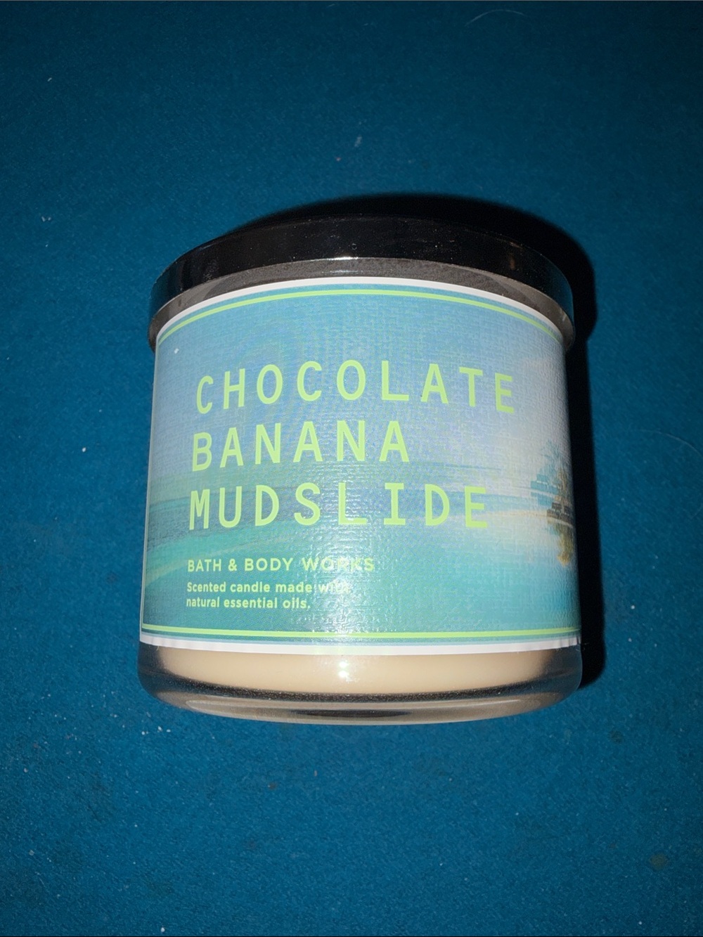 Bath & body Works chocolate banana mudslide candle